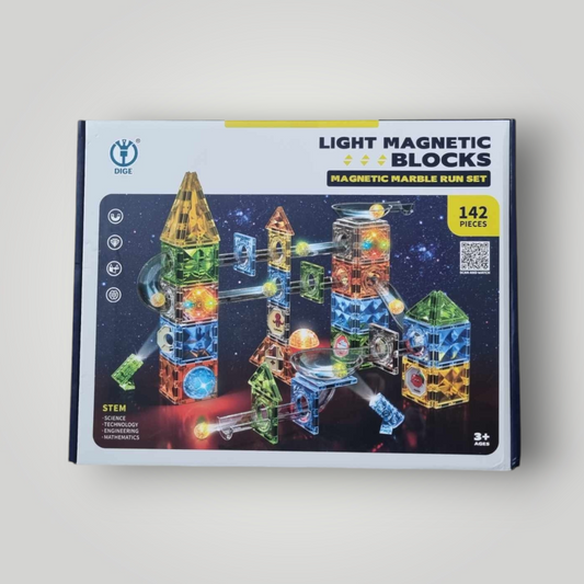 Segulkubbar Light Magnetic Blocks